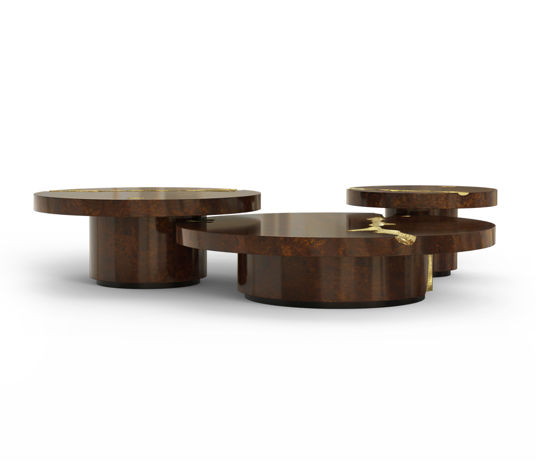 empire center table Coffee Tables Boca Do Lobo Walnut