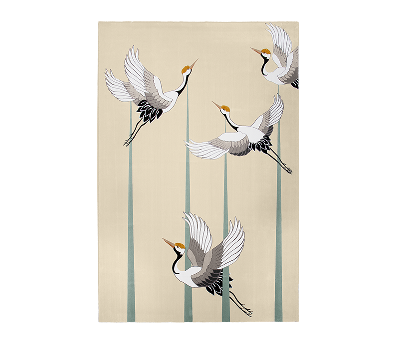 Heron Nude Rug  RUG'SOCIETY   