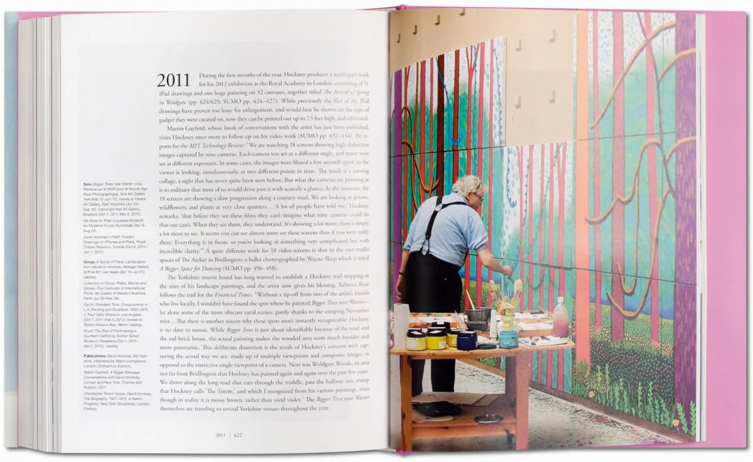 David Hockney. A Bigger Book Print Books Taschen   