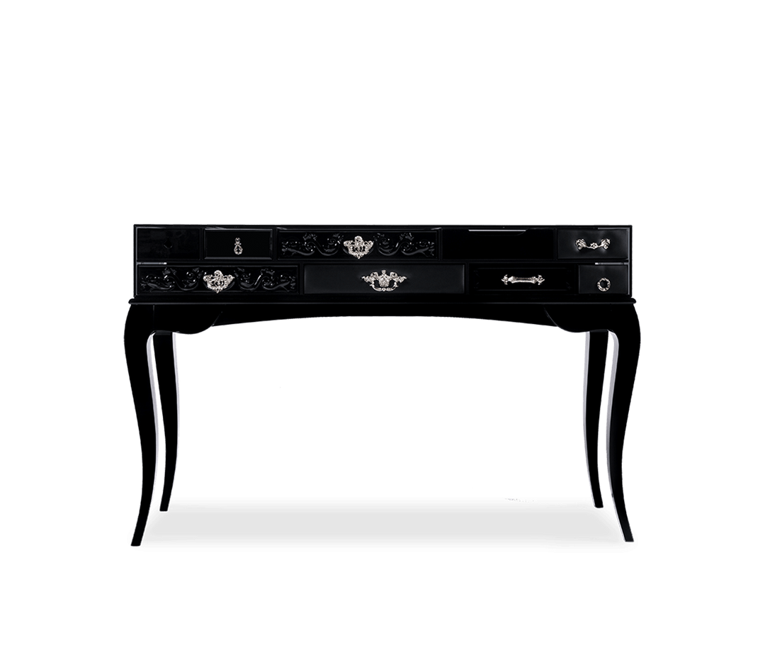 york console Consoles Boca Do Lobo Black Lacquer