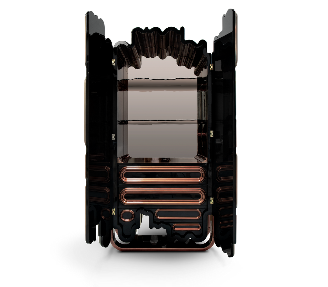 oblong gold cabinet Cabinets Boca Do Lobo