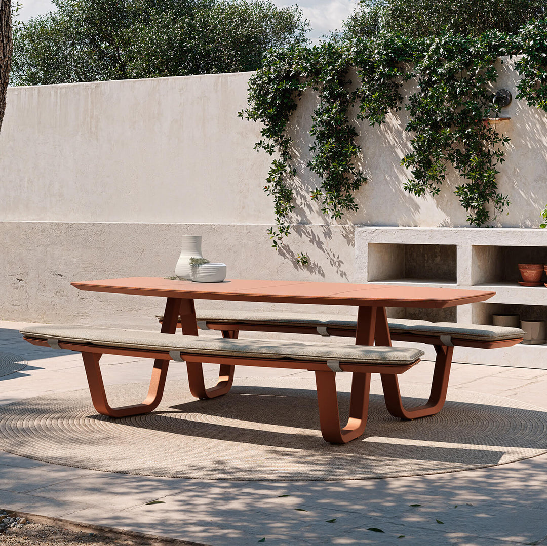 8Teen Table With Benches Fixed Tables Atmosphera