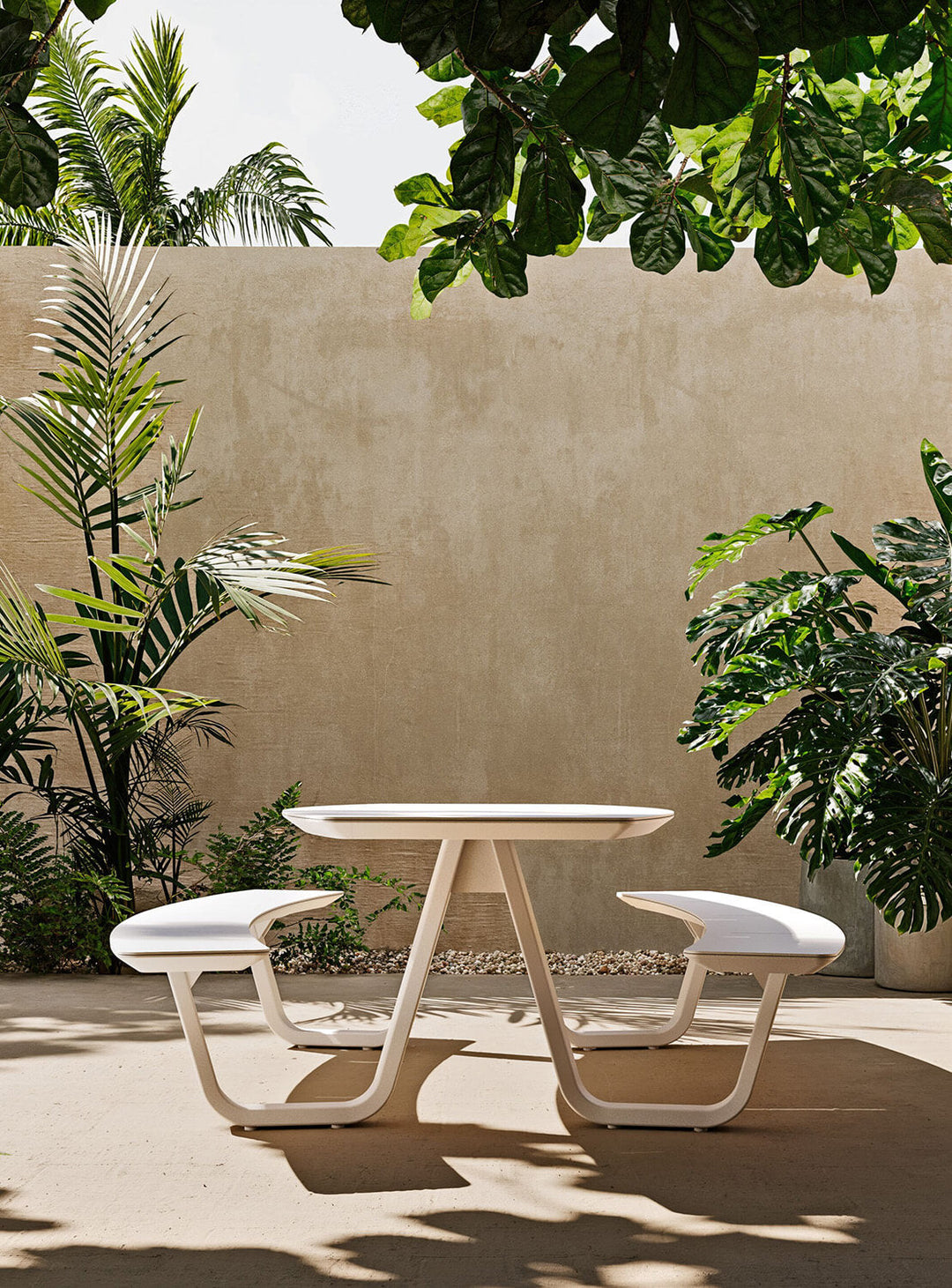8Teen Table With Benches Fixed Tables Atmosphera