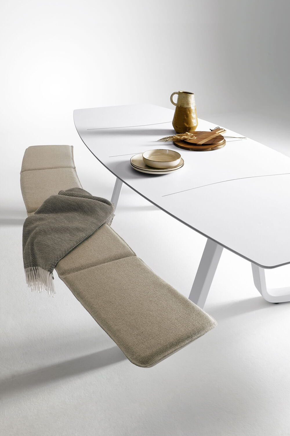 8Teen Table With Benches Fixed Tables Atmosphera