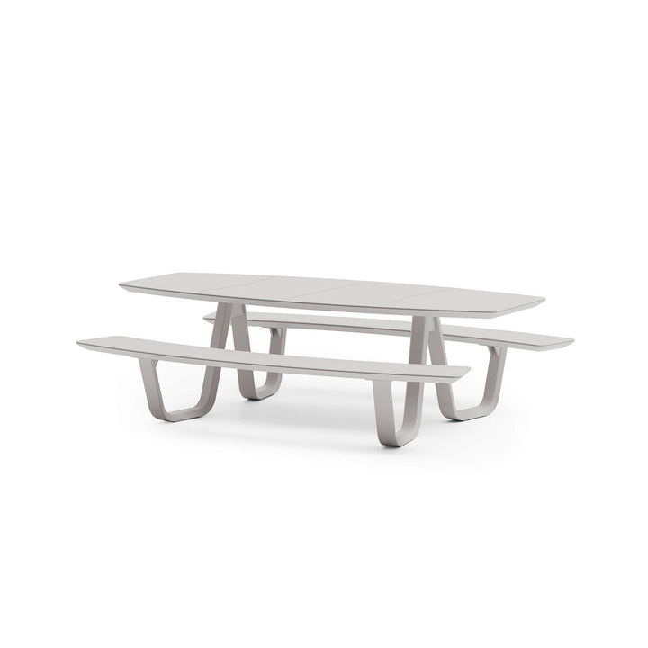 8Teen Table With Benches Fixed Tables Atmosphera