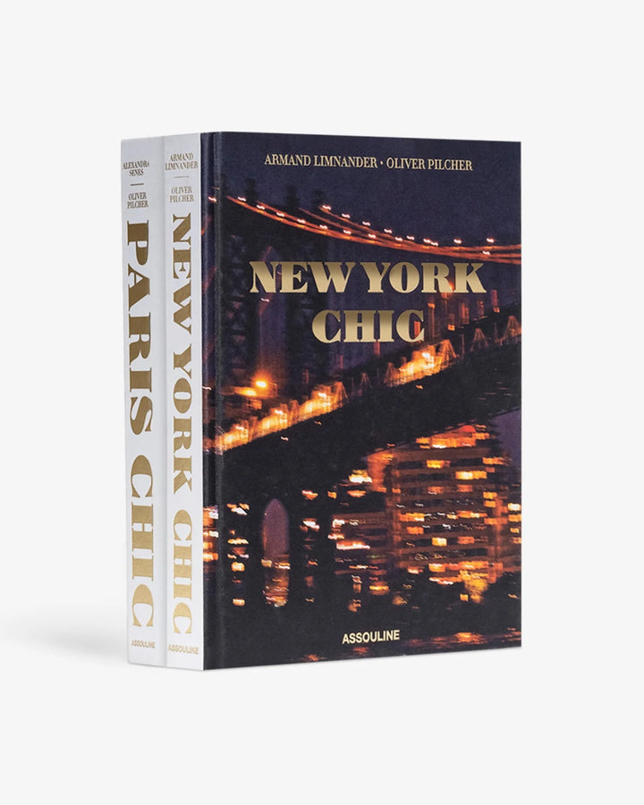 Chic Series New York and Paris Gift Set Gift Set Assouline