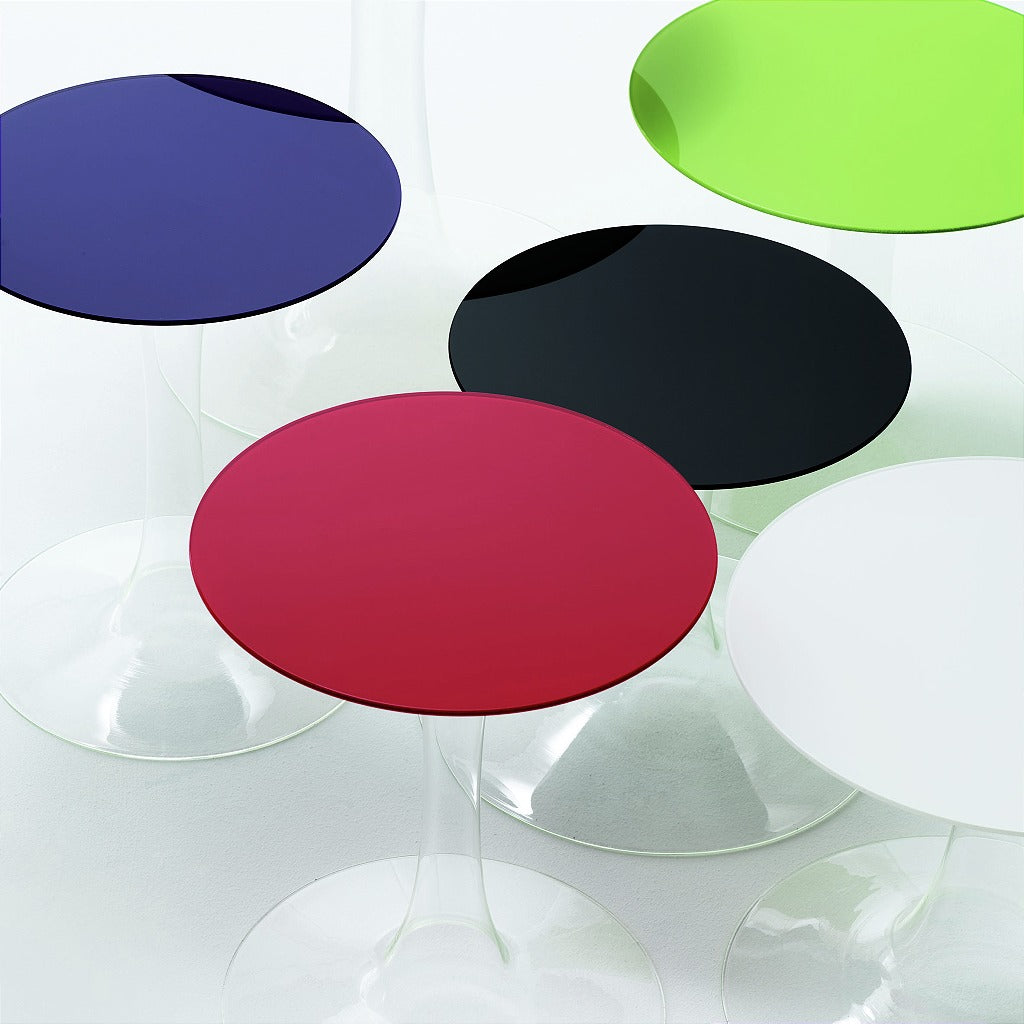 Funghetti Tavoli Bassi Low Glass End Table End Table Glas Italia   