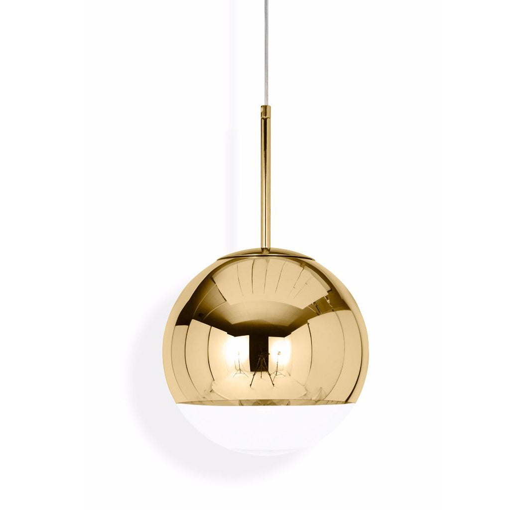 Mirror Ball Pendant Light Lighting Tom Dixon Gold Small: 9.8 in diameter