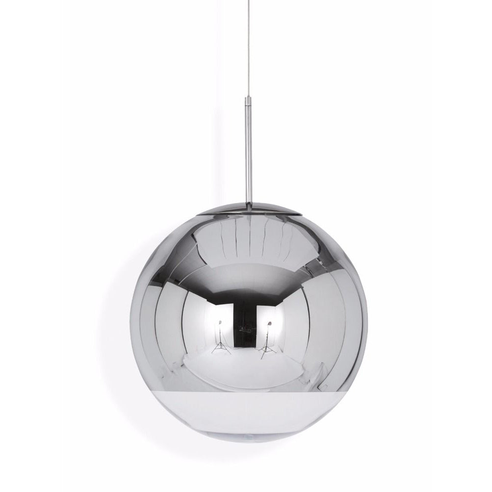 Mirror Ball Pendant Light Lighting Tom Dixon Chrome Medium: 15.7 in diameter