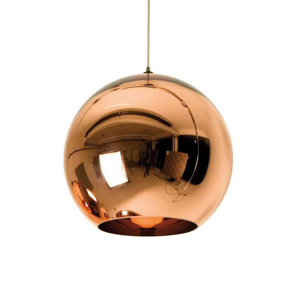 Copper Pendant Light Lighting Tom Dixon 9.9 in. D