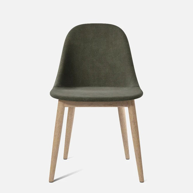 Harbour Upholstered Side Chair Chairs Audo Copenhagen 961 - Fiord Wood Base / Natural Oak