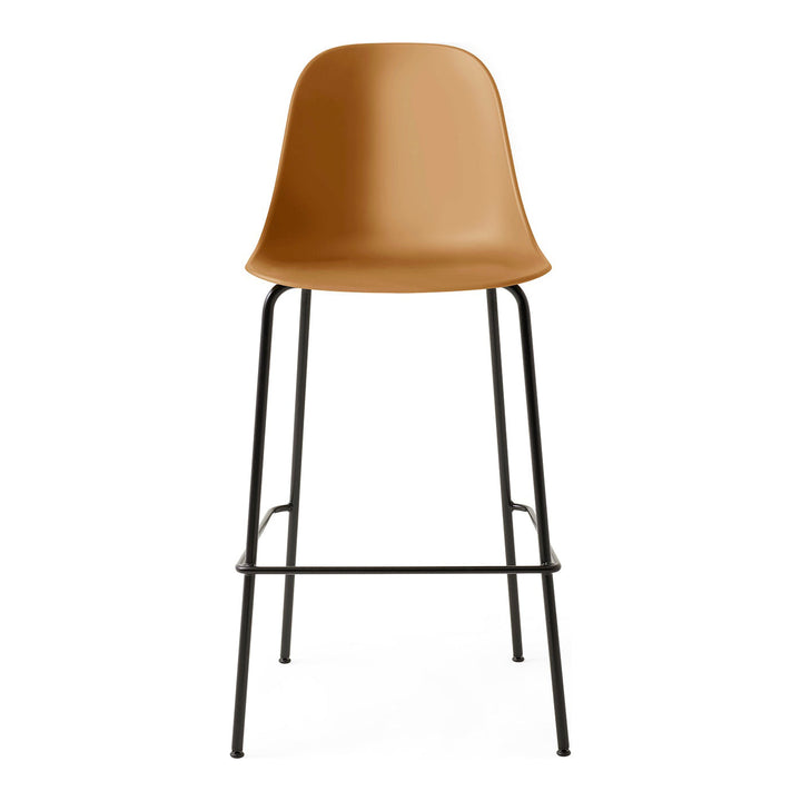Harbour Armless Stool Table & Bar Stools Audo Copenhagen Burned Yellow Bar: 28.7 in height