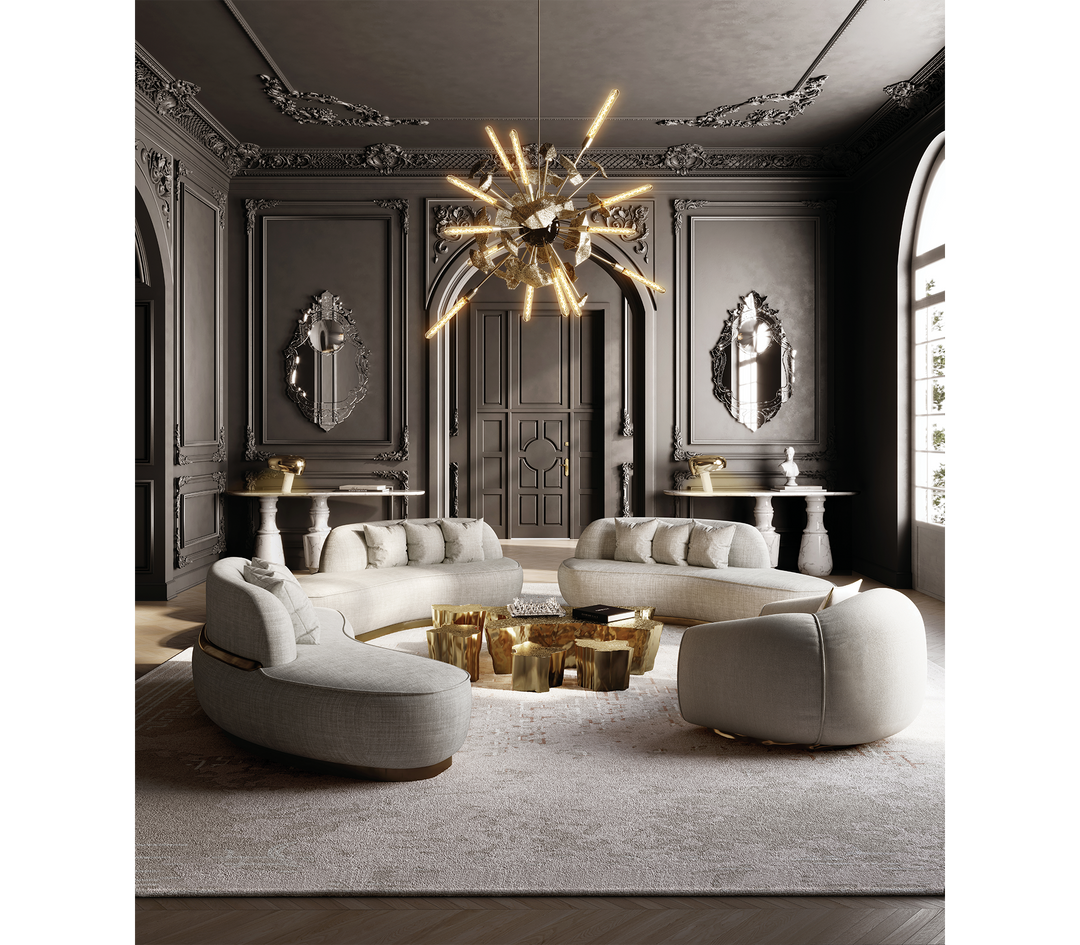 eden gold center table - Image 11