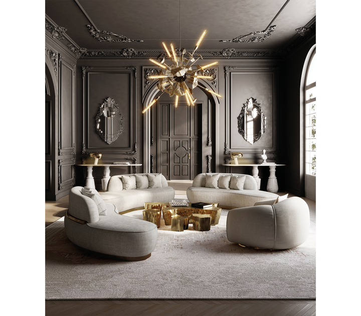 eden gold center table - Image 11