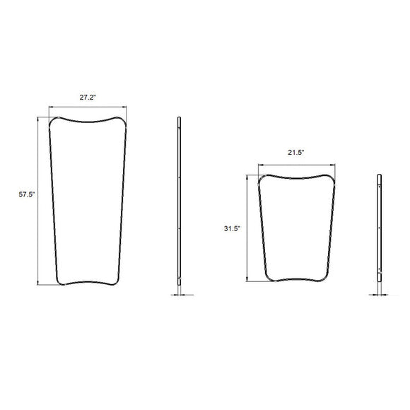 F.A. 33 Wall Mirror Mirrors Gubi