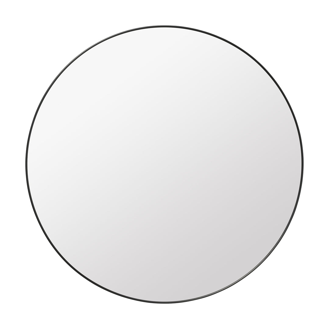 Wall Round Mirror Mirrors Gubi Black Brass