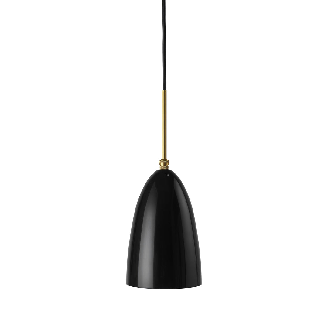 Grashoppa Pendant Light Lighting Gubi Black Glossy