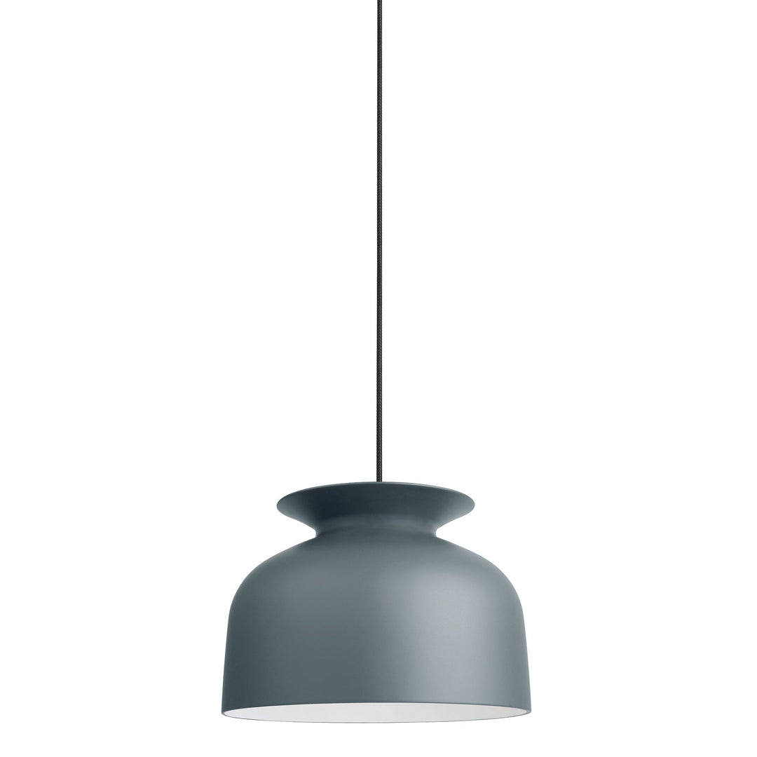 Ronde Pendant Light Lighting Gubi Pigeon Grey Matt Large: 15.75 in diameter