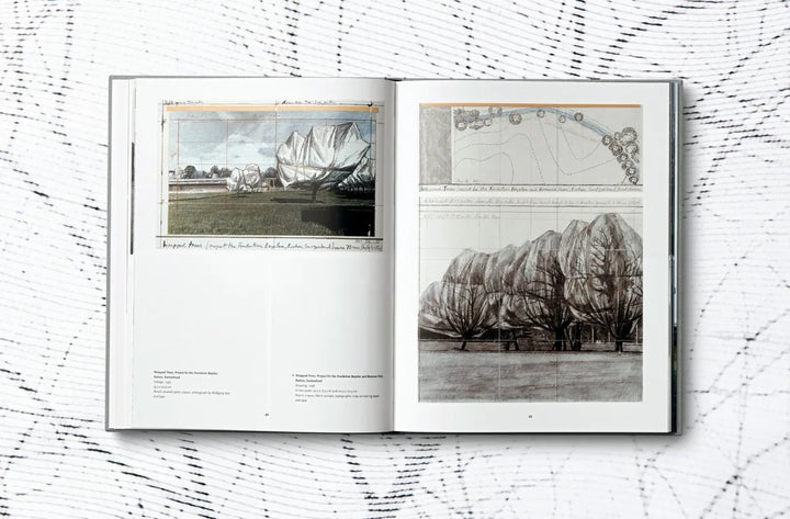 Christo and Jeanne-Claude. Wrapped Trees. Basel 1997–1998 Print Books Taschen   