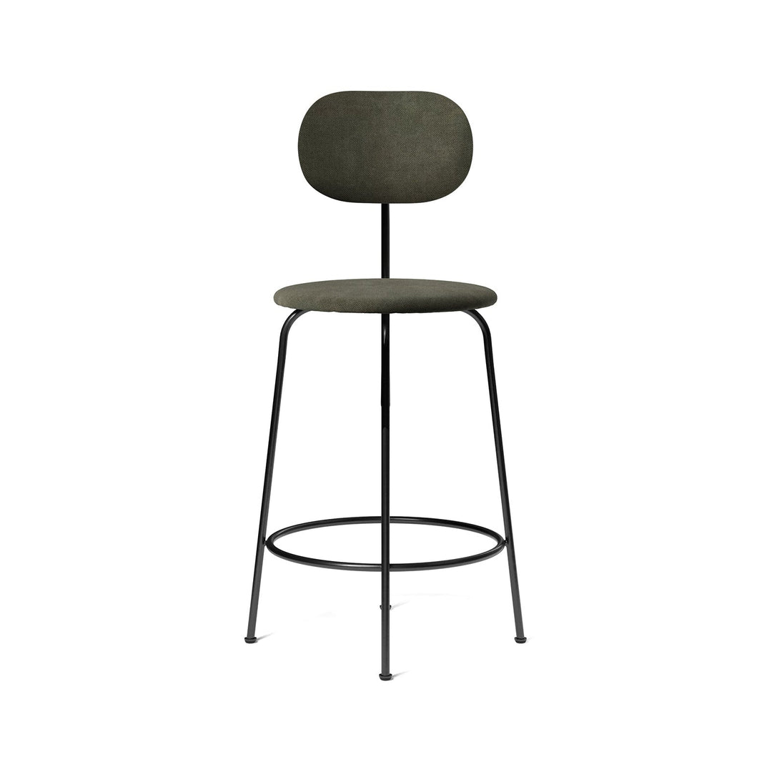 Afteroom Upholstered Stool Plus Table & Bar Stools Audo Copenhagen 961 - Fiord Green Counter: 38.2 in height