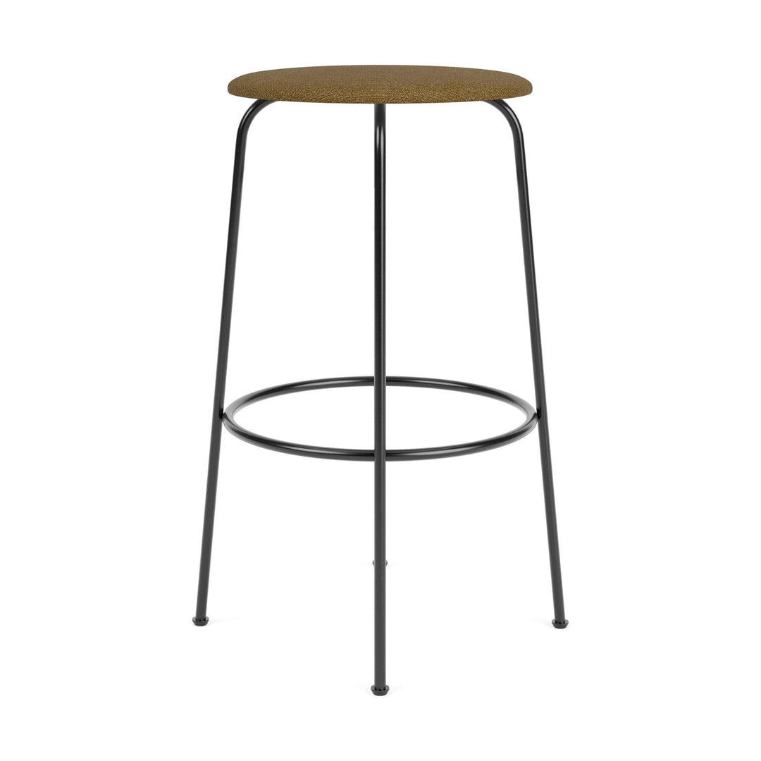 Afteroom Upholstered Stool Table & Bar Stools Audo Copenhagen 06 - Audo Boucle Gold Bar: 29.5 in height