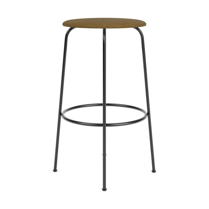 Afteroom Upholstered Stool Table & Bar Stools Audo Copenhagen 06 - Audo Boucle Gold Bar: 29.5 in height