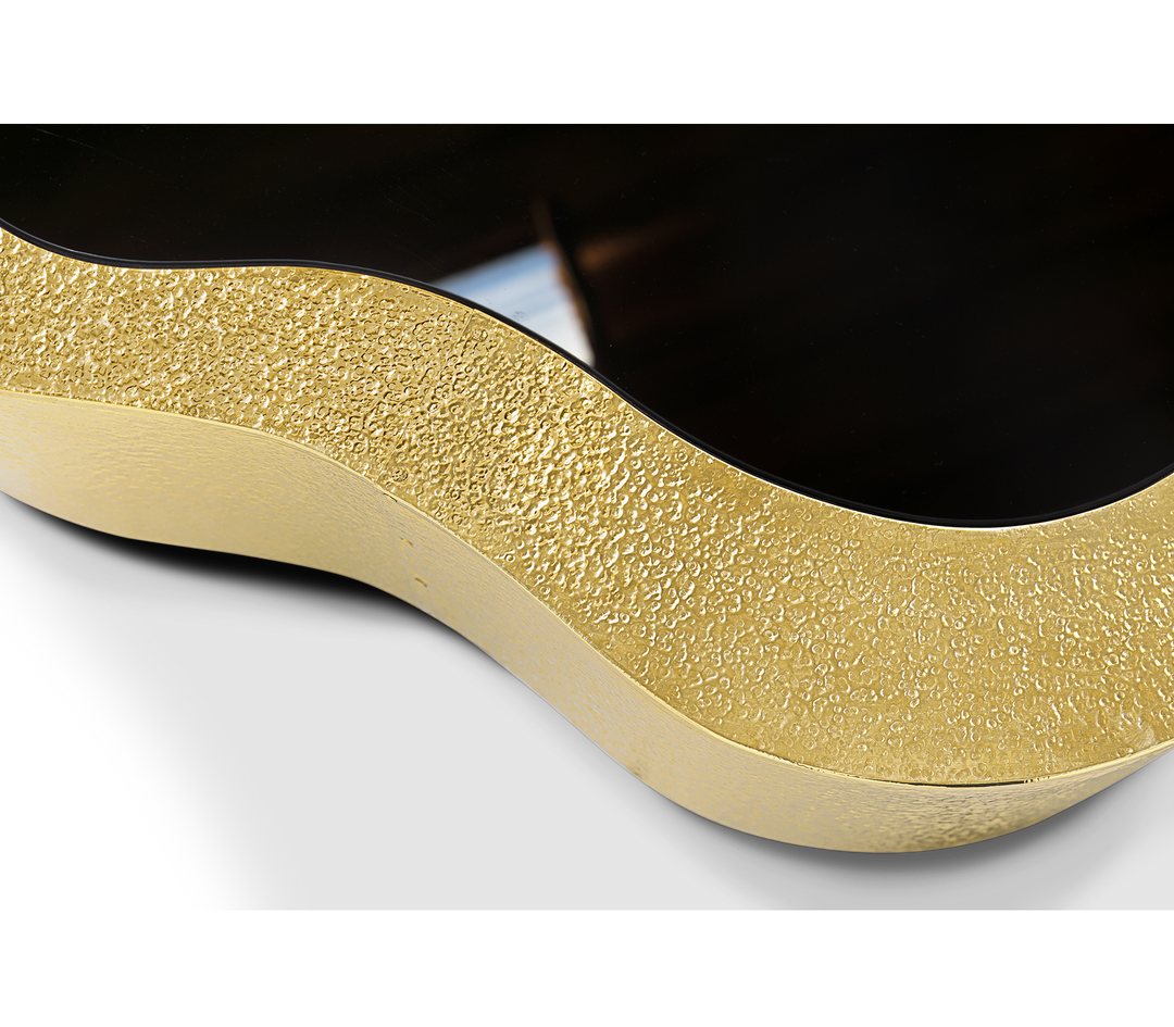 wave polished brass center table Coffee Tables Boca Do Lobo