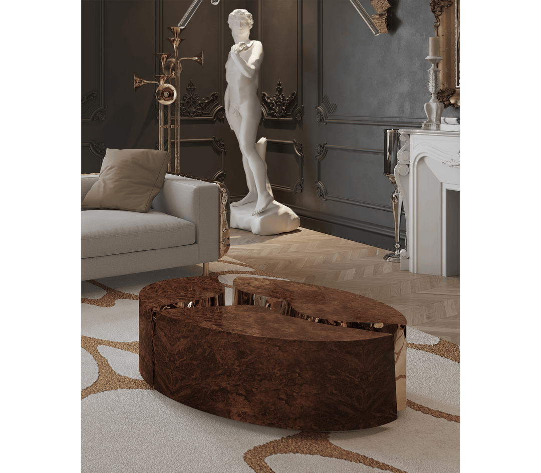 lapiaz oval center table - Image 30