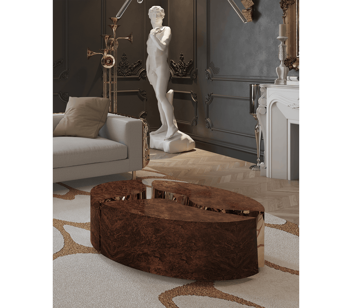 lapiaz oval center table - Image 30