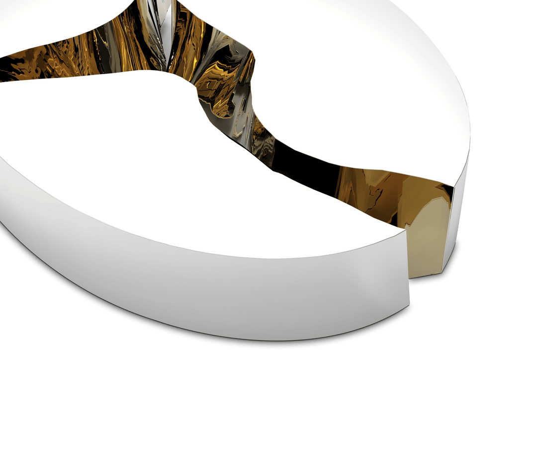 Lapiaz Oval Center Table  Boca Do Lobo   