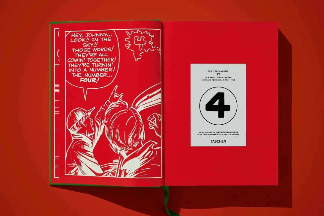 Marvel Comics Library. Fantastic Four. Vol․ 1․ 1961–1963 Print Books Taschen   