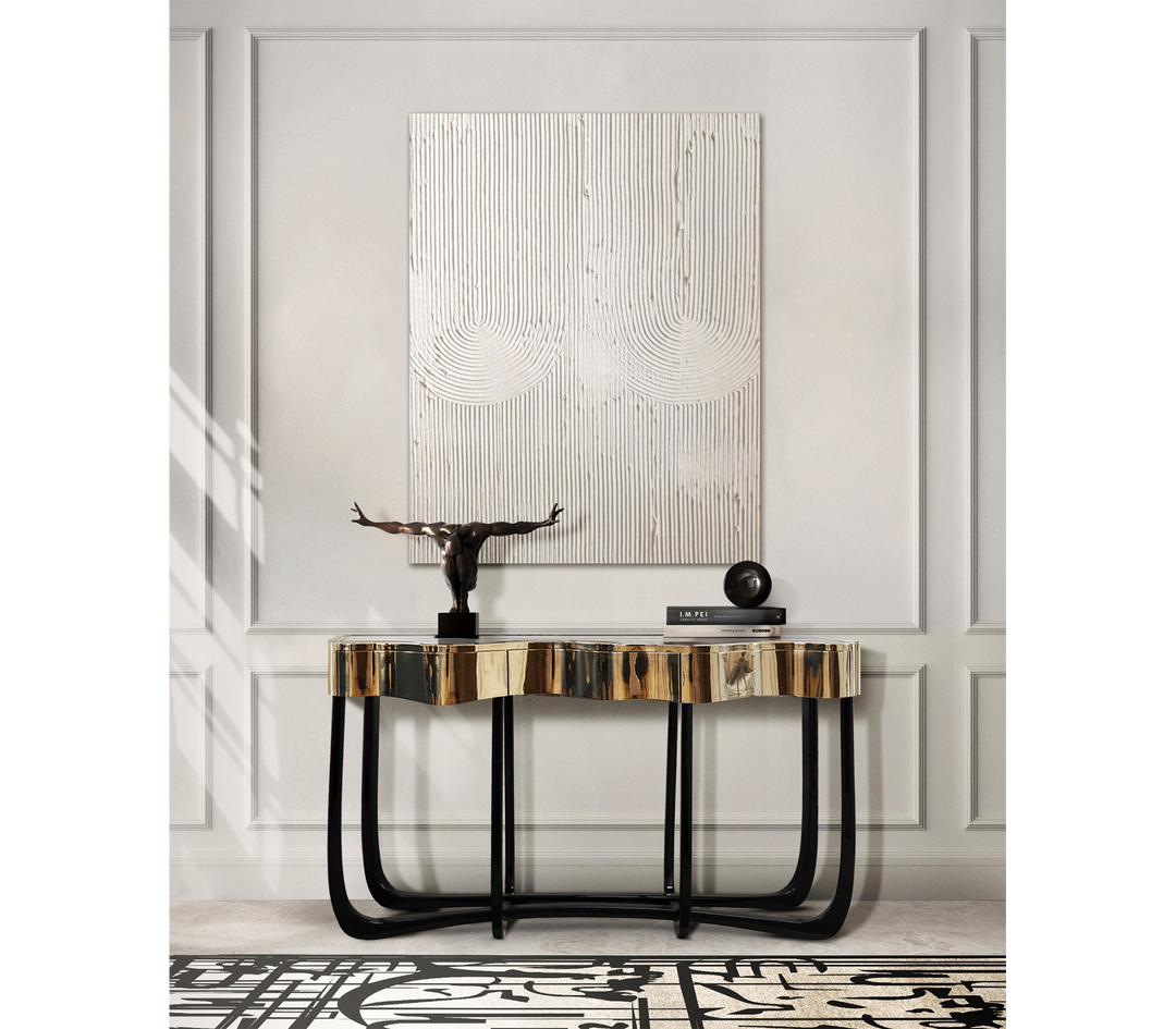 sinuous gold console Consoles Boca Do Lobo