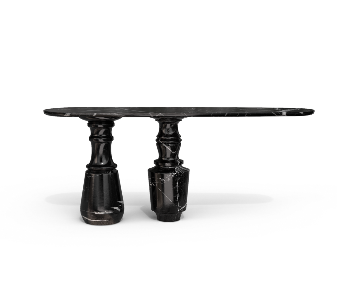pietra carrara console Consoles Boca Do Lobo Pietra nero marquina marble