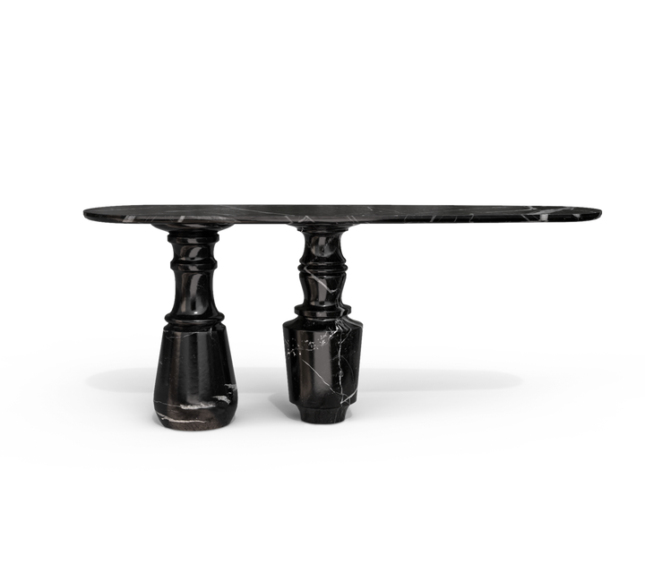 pietra carrara console Consoles Boca Do Lobo Pietra nero marquina marble