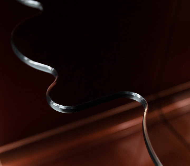 oblong gold cabinet - Image 31