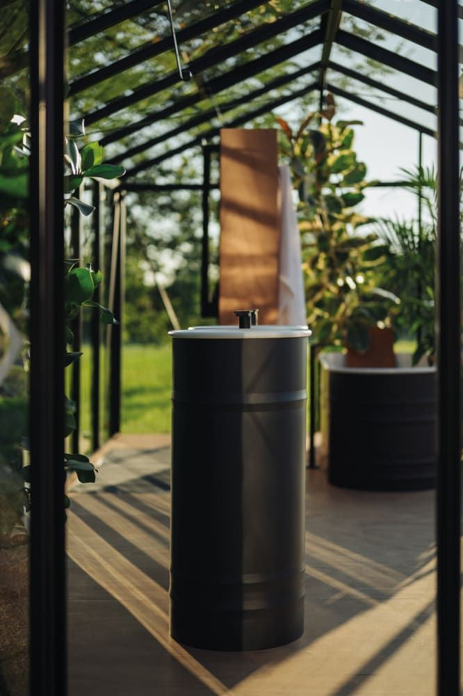 Agape Vieques Outdoor Freestanding Sink F Agape