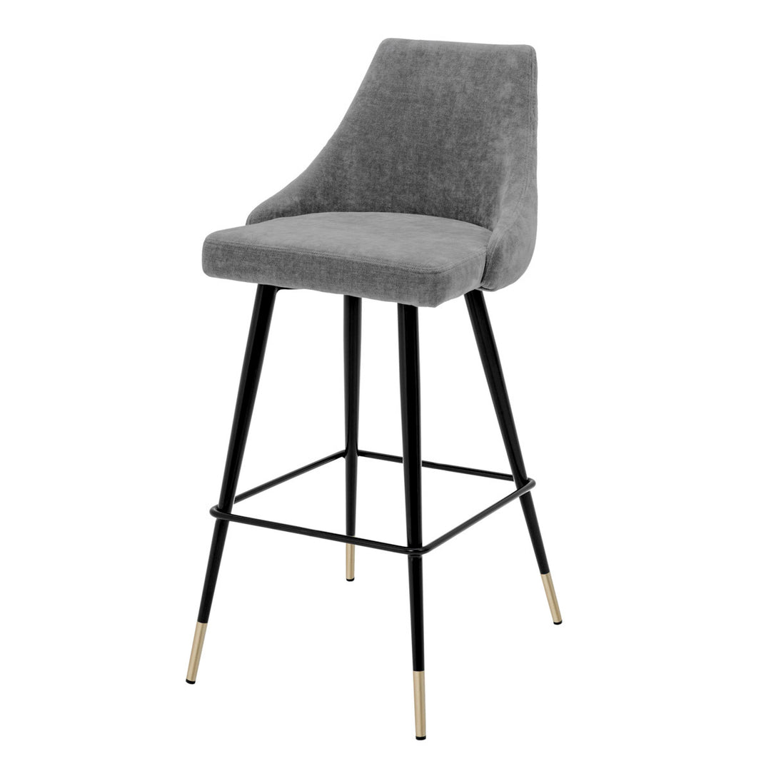 Bar Stool Cedro Clarck Grey Chairs Eichholtz