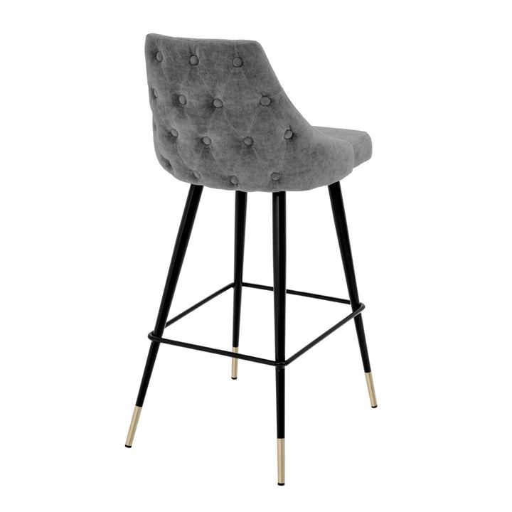 Bar Stool Cedro Clarck Grey Chairs Eichholtz