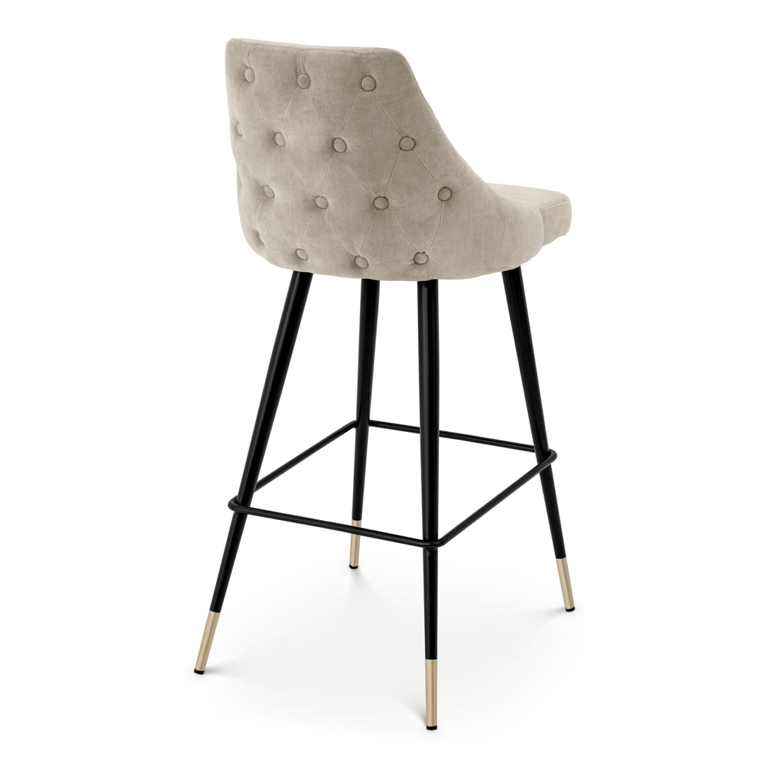 Bar Stool Cedro Clarck Sand Chairs Eichholtz