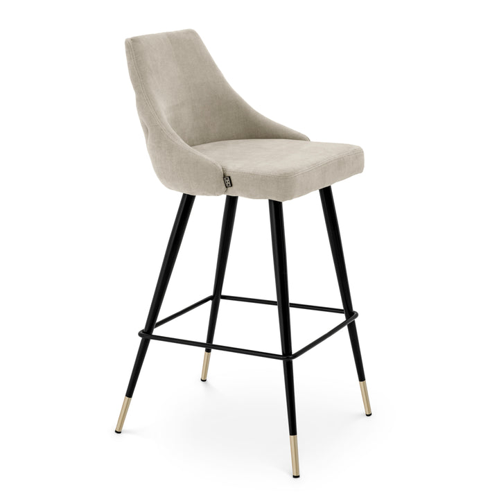 Bar Stool Cedro Clarck Sand Chairs Eichholtz