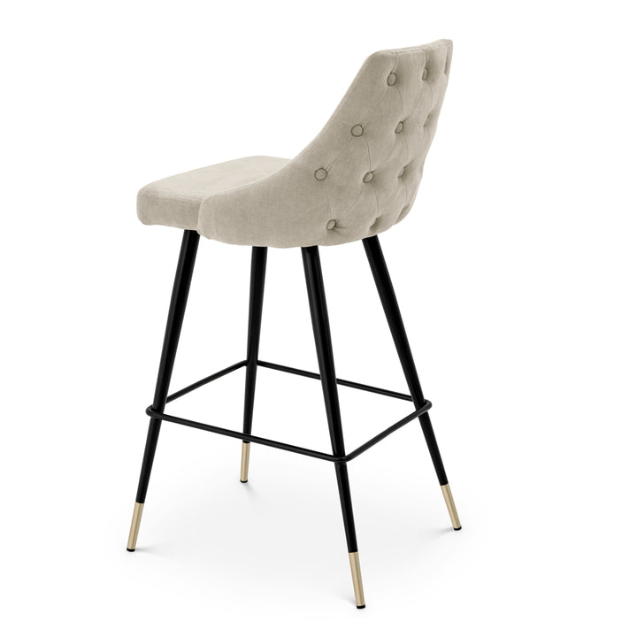 Bar Stool Cedro Clarck Sand Chairs Eichholtz
