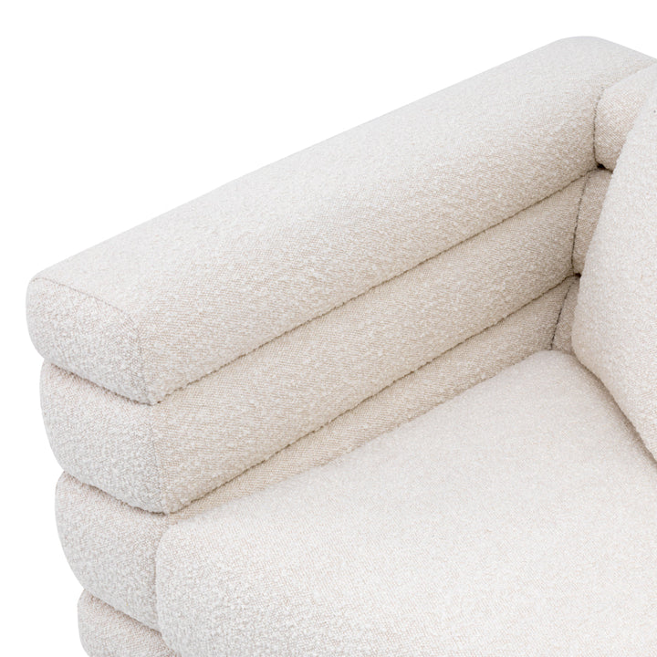 Chair York Boucl&Eacute; Cream Furniture Eichholtz