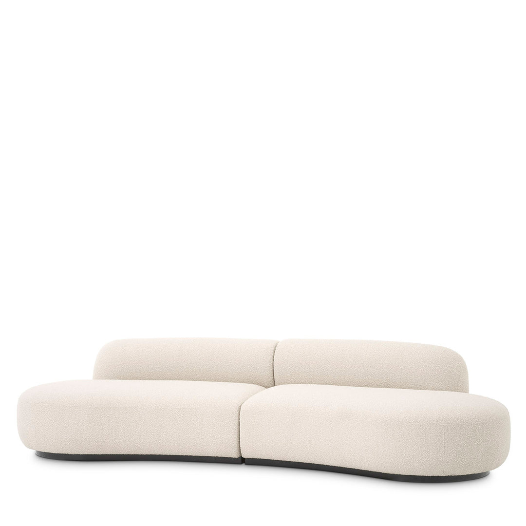 Sofa Björn S Boucl&Eacute; Cream Furniture Eichholtz