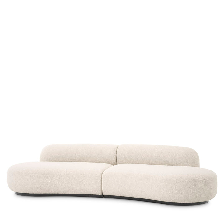 Sofa Björn S Boucl&Eacute; Cream Furniture Eichholtz