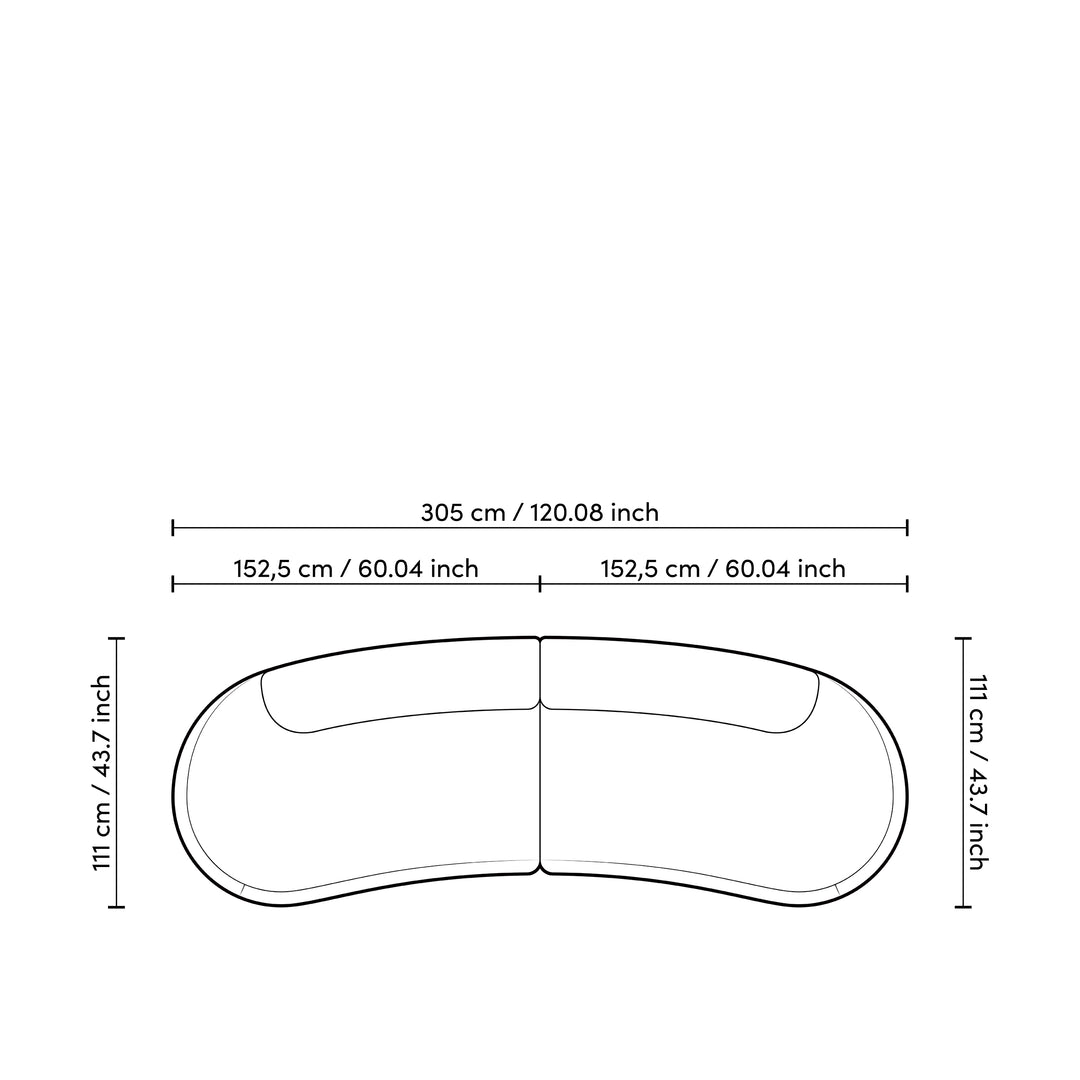 Sofa Björn S Boucl&Eacute; Cream Furniture Eichholtz