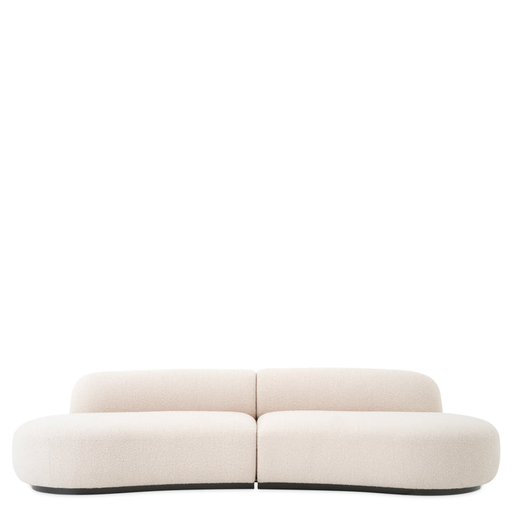 Sofa Björn S Boucl&Eacute; Cream Furniture Eichholtz