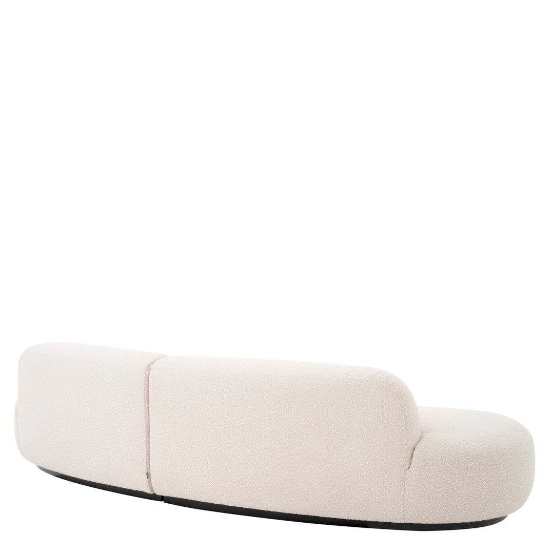 Sofa Björn S Boucl&Eacute; Cream Furniture Eichholtz