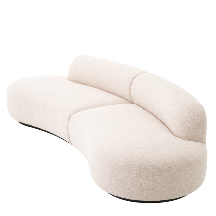 Sofa Björn S Boucl&Eacute; Cream Furniture Eichholtz