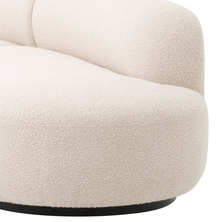Sofa Björn S Boucl&Eacute; Cream Furniture Eichholtz