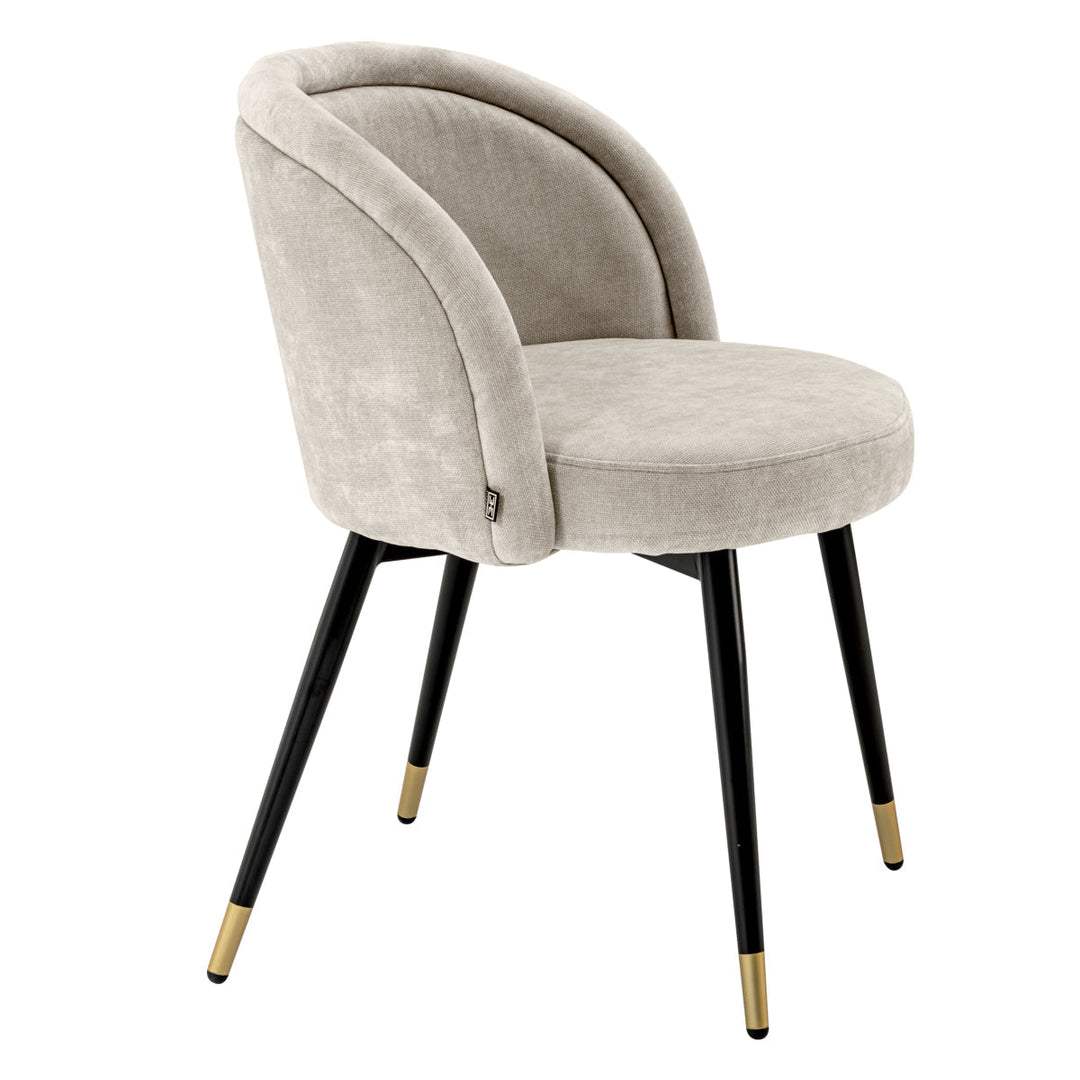 Dining Chair Chloé Set Of 2 Clarck Sand Furniture Eichholtz